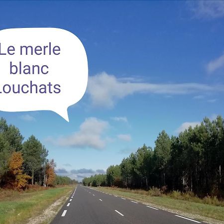 Le Merle Blanc Louchats酒店 外观 照片